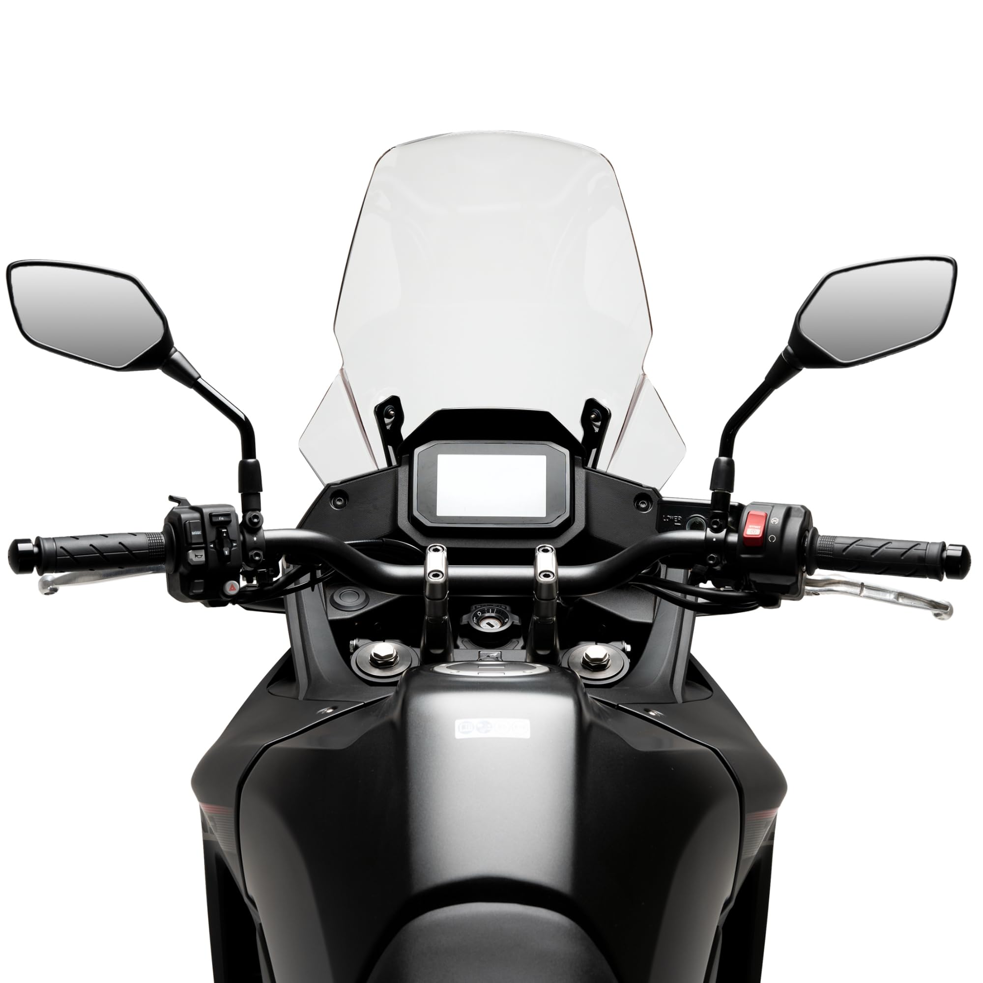 Cupolino Parabrezza Plexiglass JD9 TOURING Trasparente Compatibile con Honda XL 750 TRANSALP 2023-2024