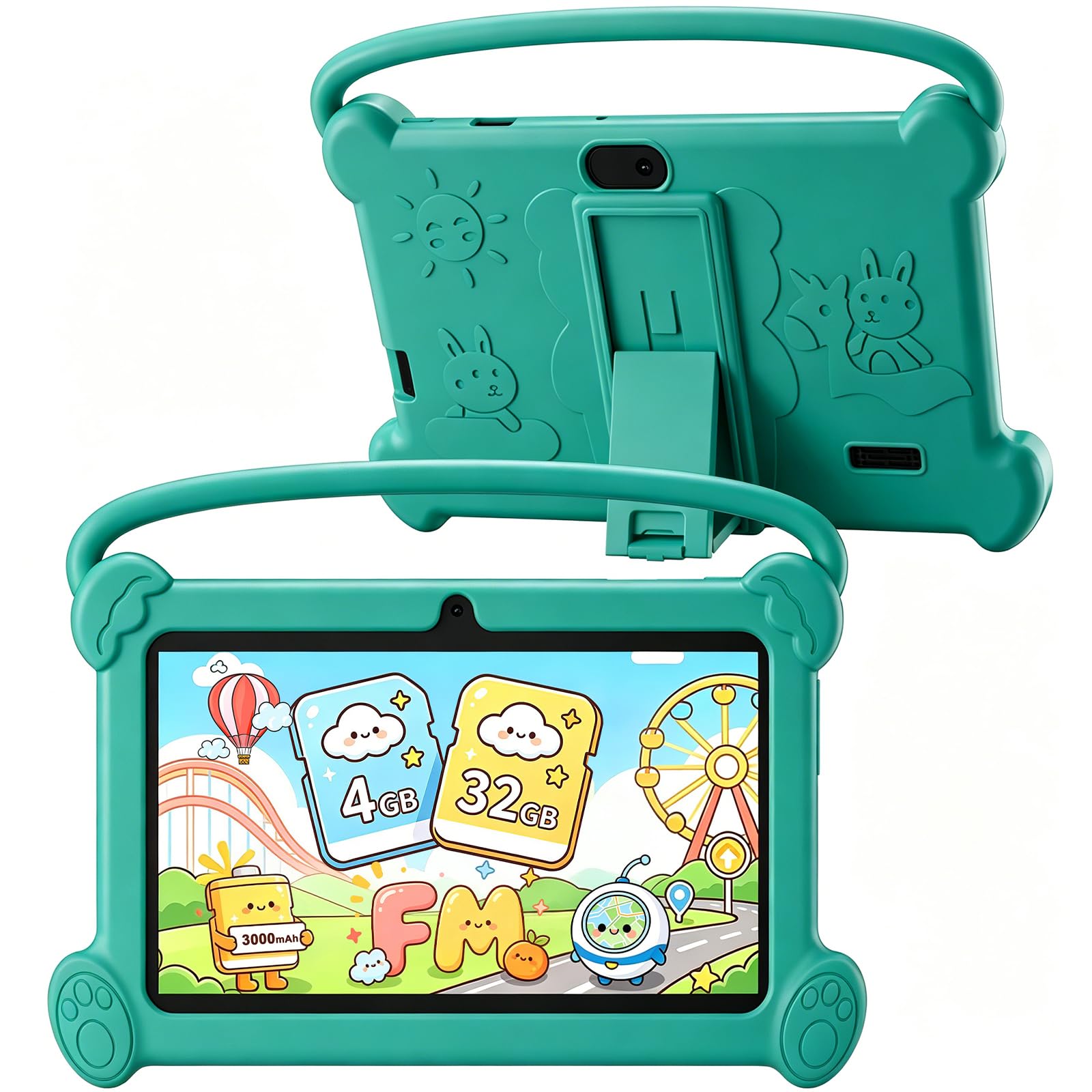 Amazon.co.jp: ICONLINK キッズタブレット 7インチ 3-9 子供用 32GB