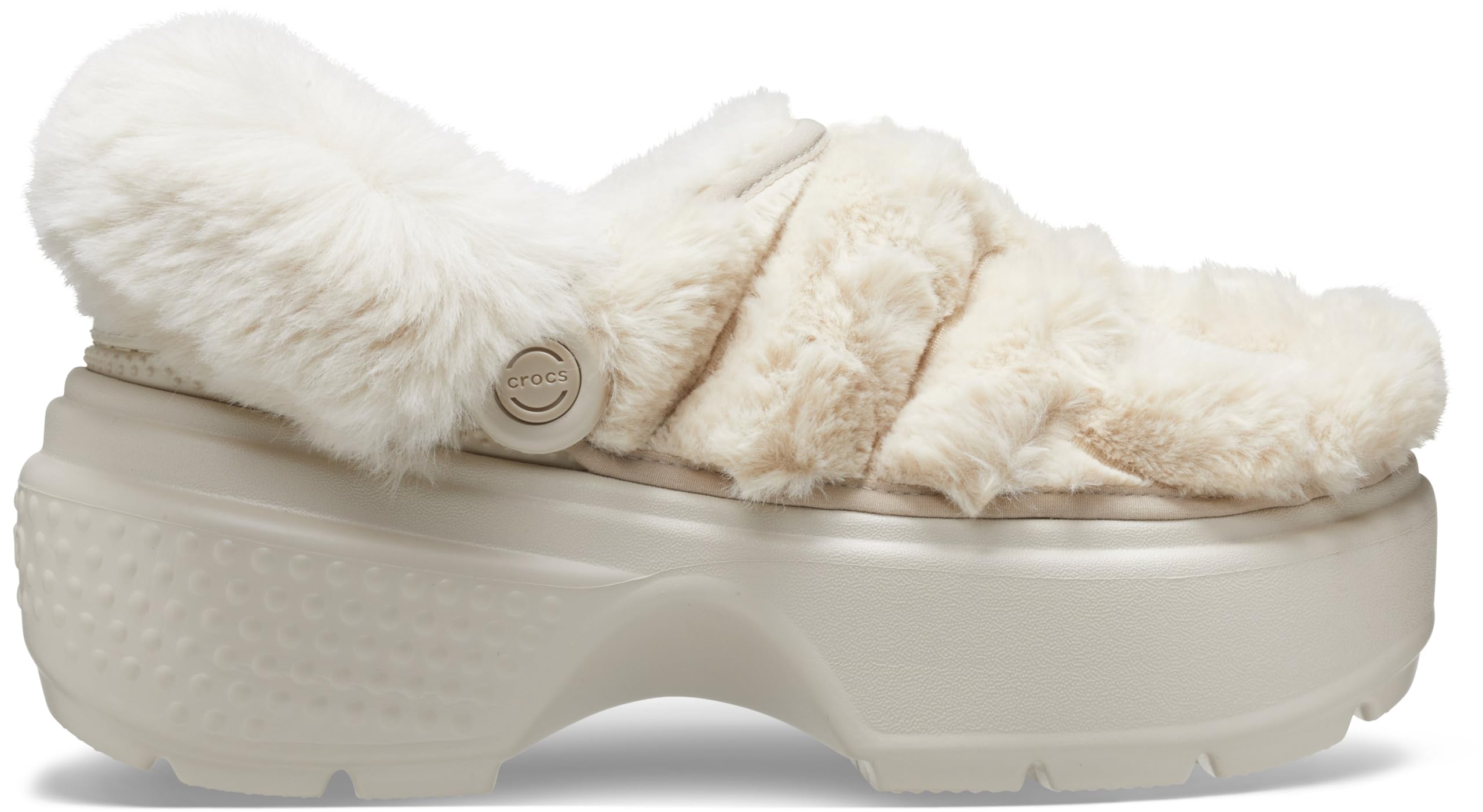 Crocs Zuecos acolchados unisex para adultos