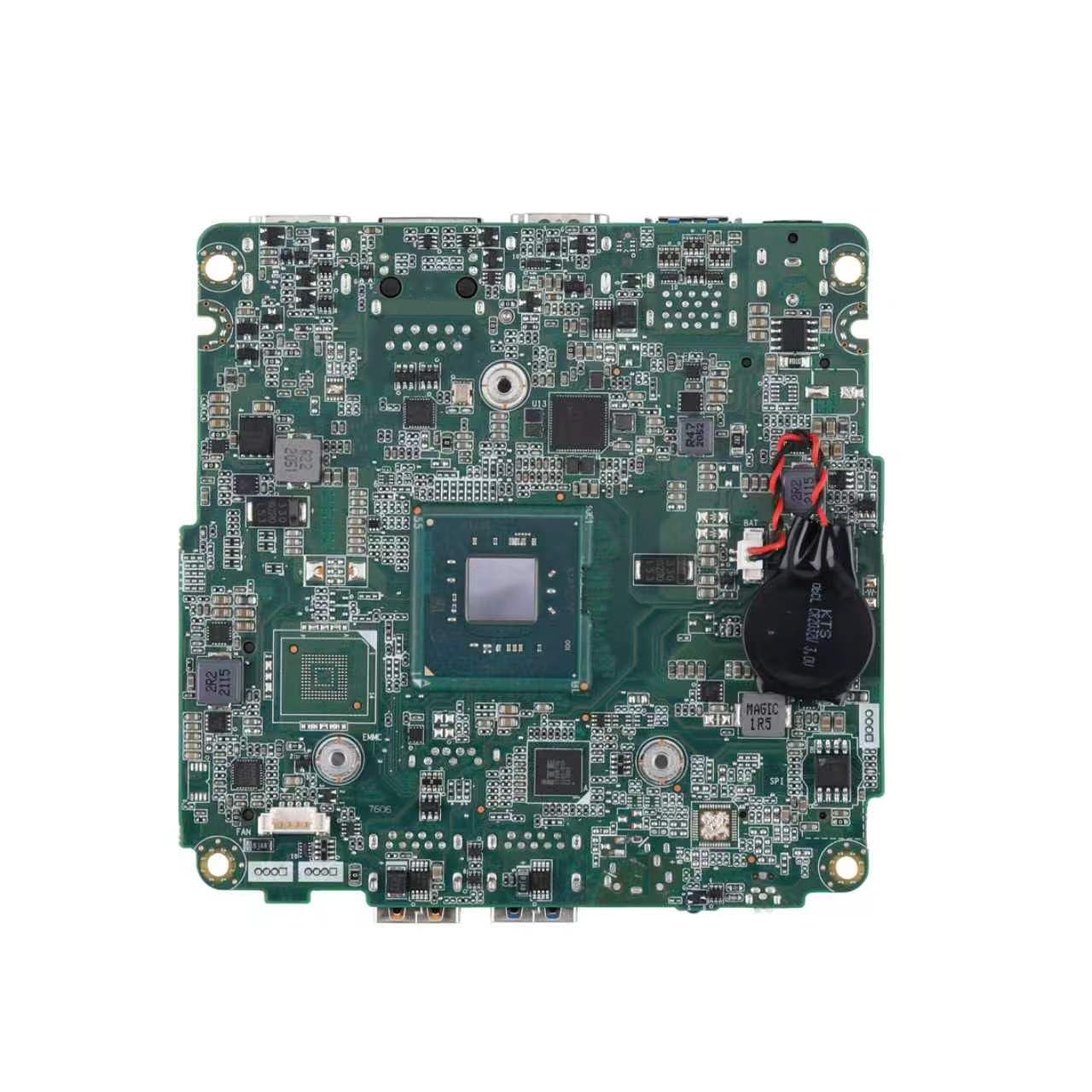 Micro Firewall Appliance/Mini PC, 2 x DDR4 /J5005 4-rdzeniowy procesor, mini komputer 16G RAM 256G SSD, komputer stacjonarny 4K 2HD, USB3.0, WiFi/Win10/Linux, karta Realtek Gigabit Ethernet do