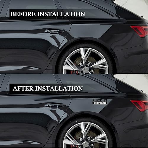 Miniatura 4 de Fuck IT Edition Emblema Calcomanía para guardabarros de automóvil, parachoques para puerta de maletero, calcomanía 3D, accesorios de repuesto para