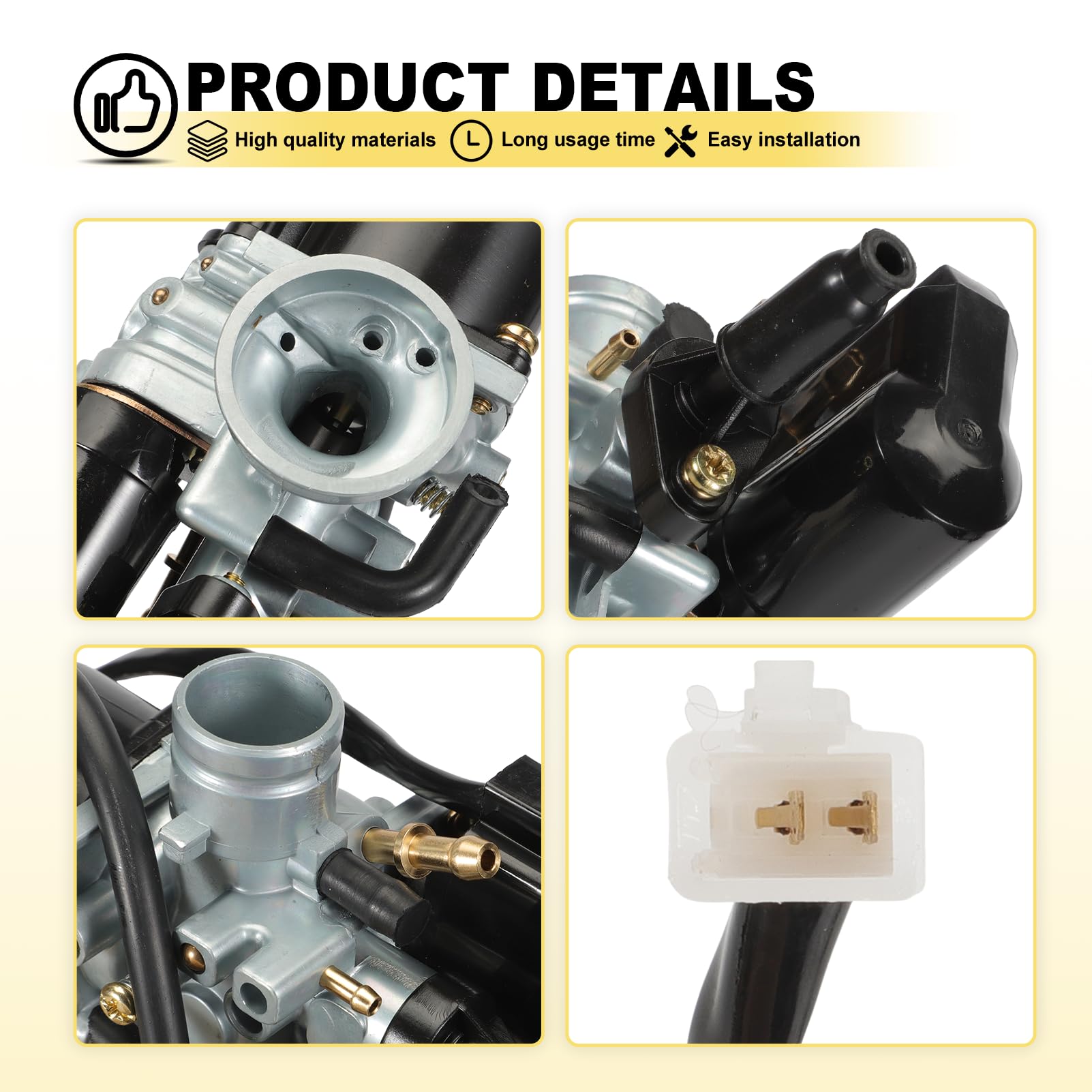 LDLRVeX Carburatore 15mm per Speedfight Ludix Kisbee Jet Force Vivacity