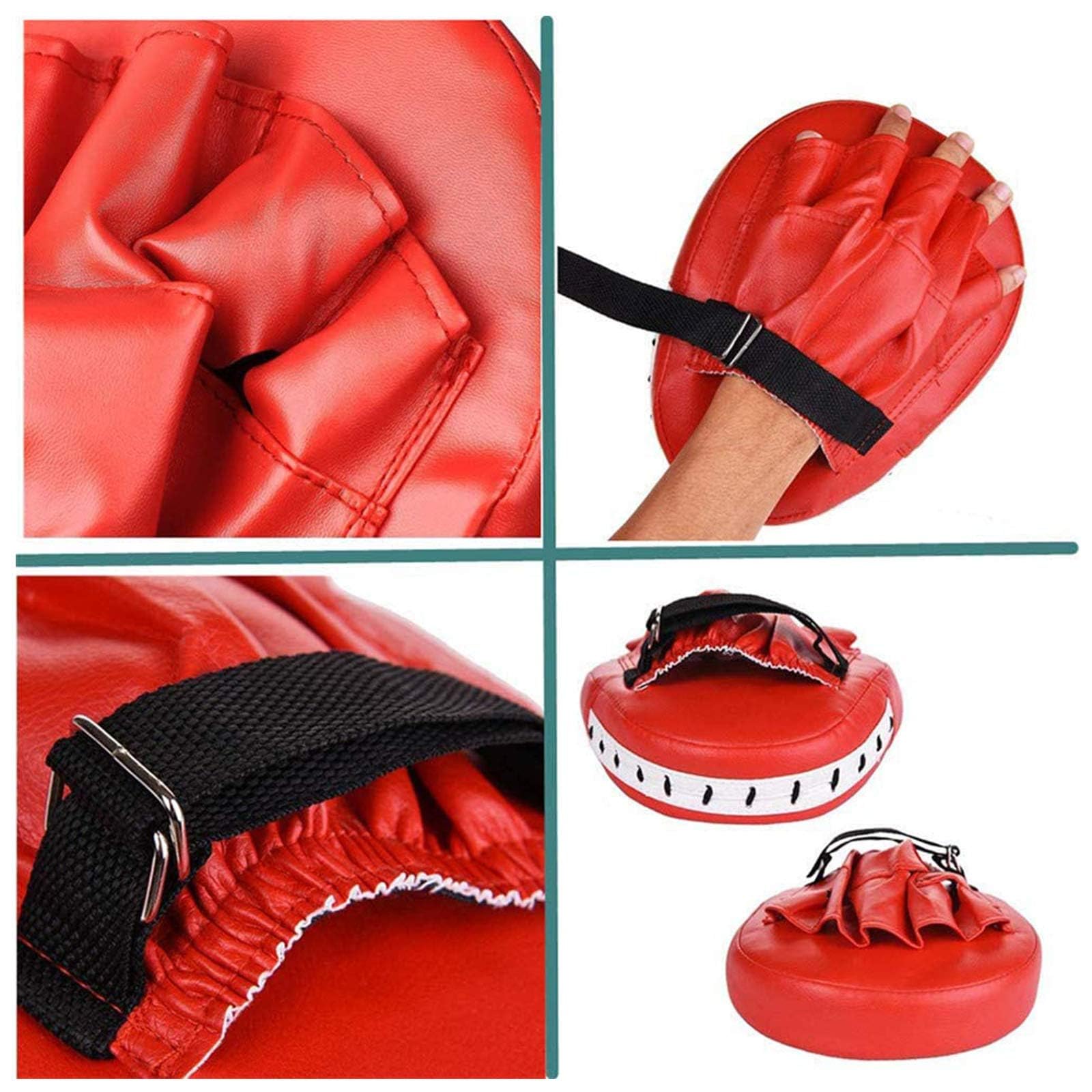 Paracolpi Boxe 1 Paio – Scudo Striking Target E Guanti Da Passata Per Allenamento Intenso, Ideali Per Arti Marziali E Pugilato Professionale