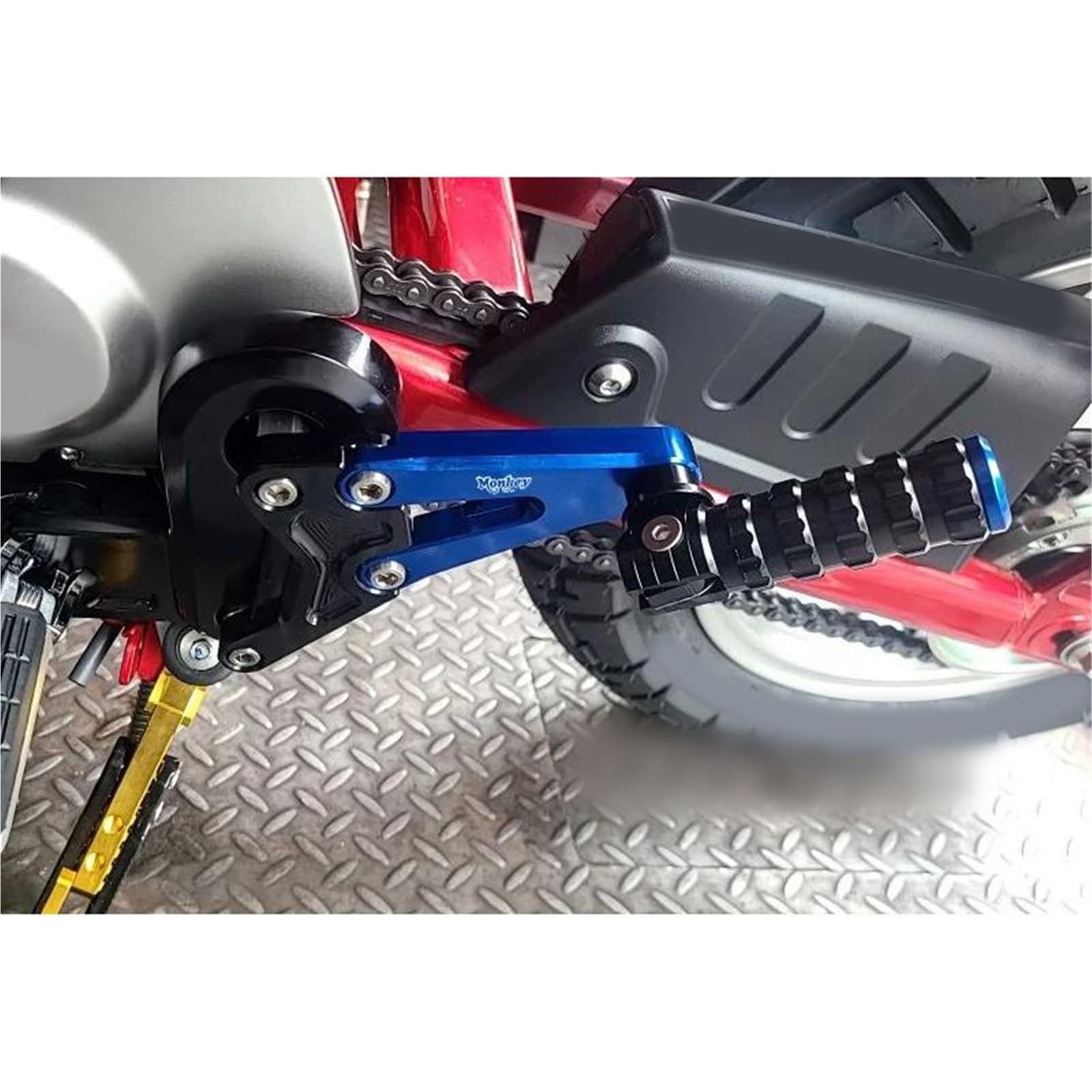 オートバイのペダルフットレスト モンキー 125 2018 2019 2020 2021