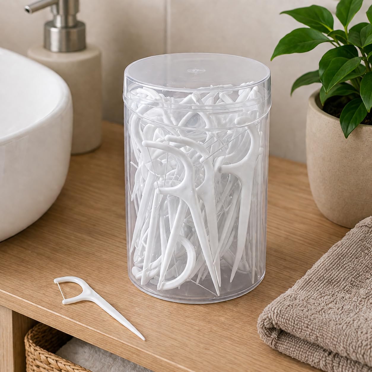 Orret Home Kürdanlı Diş İpi 40 Adet – Diş İpli Kürdan, Diş Temizleme Çubuğu, Ağız ve Diş Hijyen Seti, Taşınabilir Kutulu Floss Kürdan, Pratik Ağız Bakım Aparatı