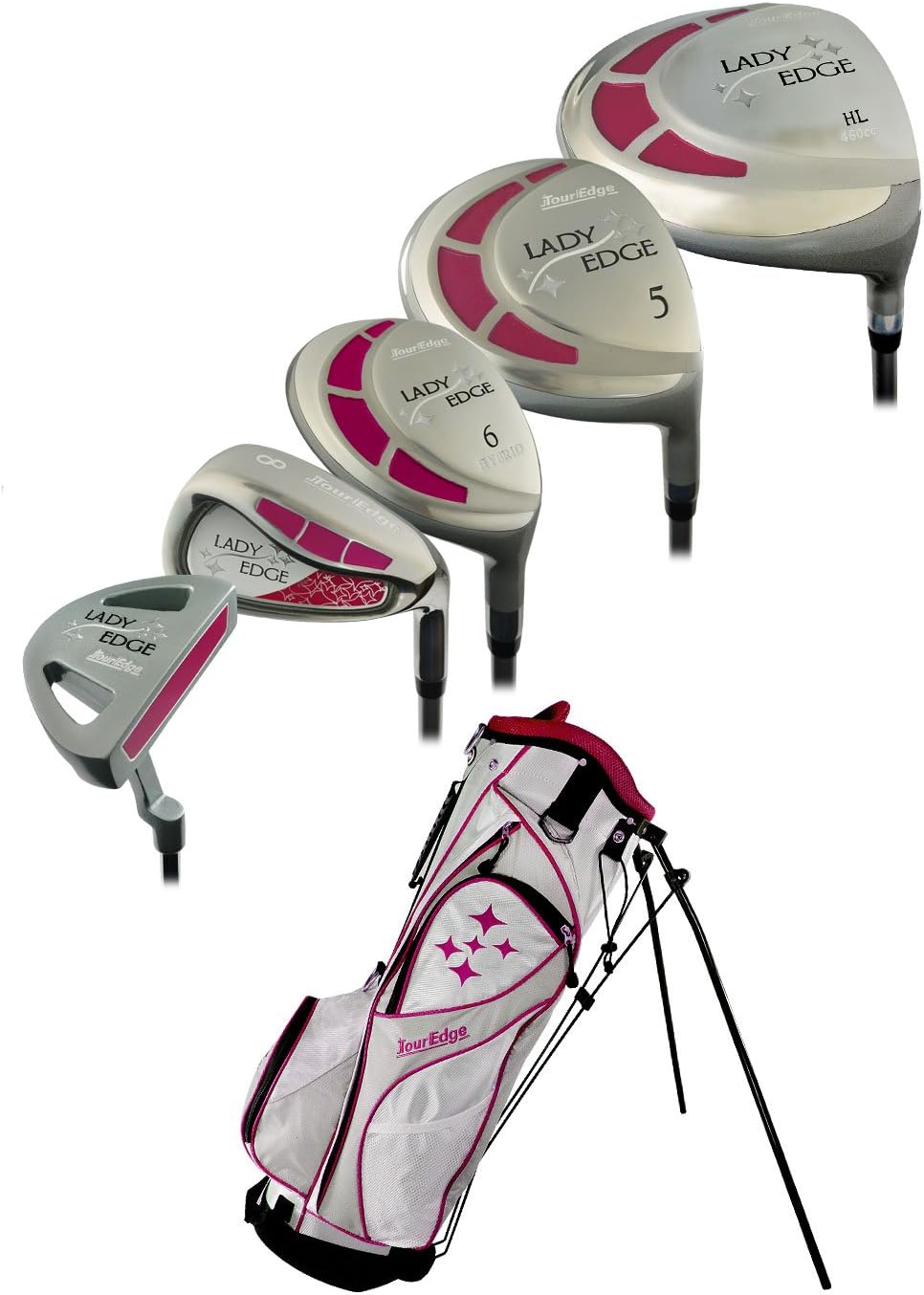 Tour Edge 2013 Golf Club Lady Edge Set, Right Hand