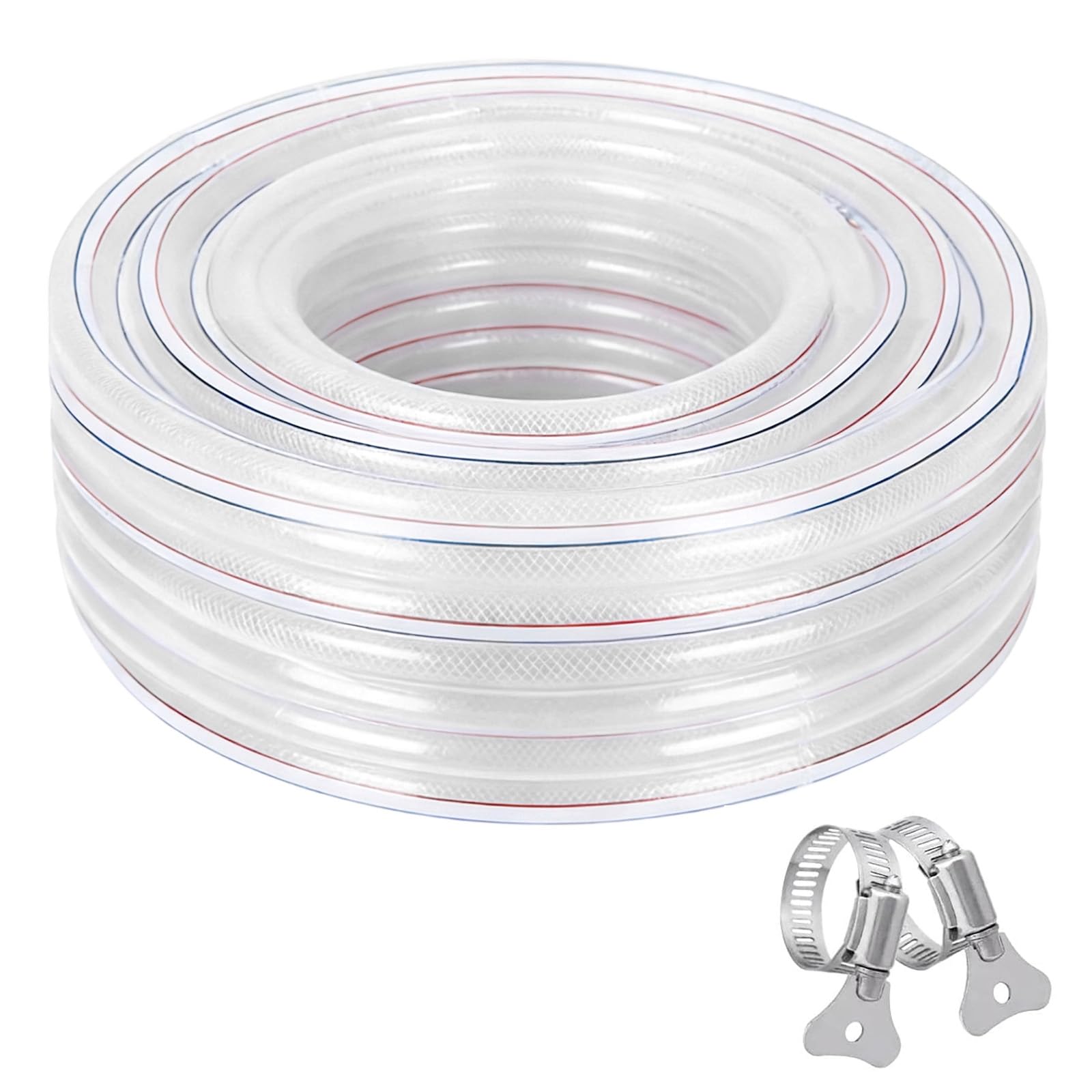 Tuyau en PVC pour eau potable, diamètre intérieur : 25 mm, tuyau en plastique, tuyau à air d'aquarium