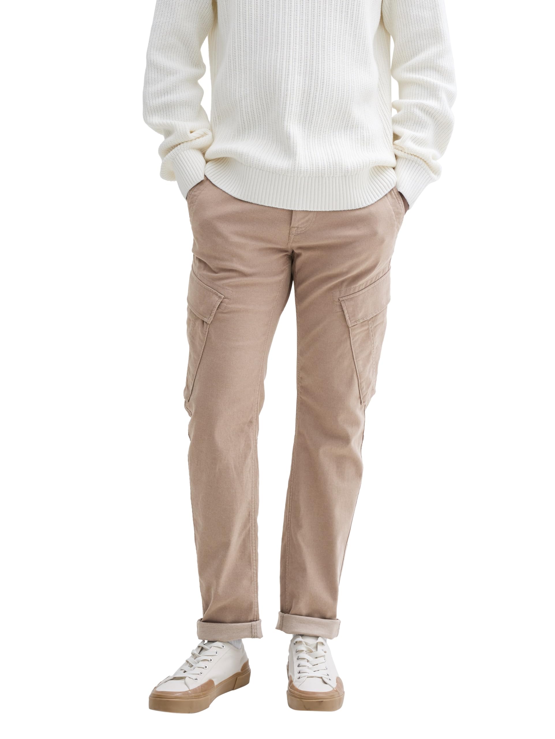 TOM TAILOR Men's Thermolite Tapered Cargo Trousers