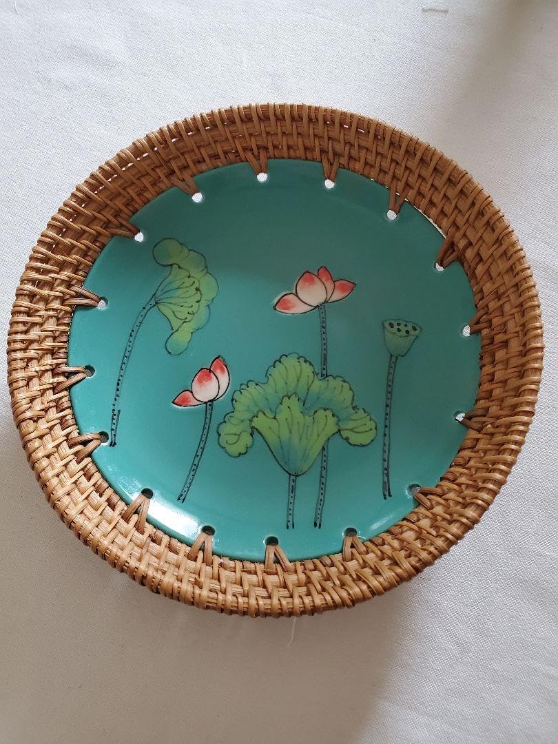 ビレロイ&ボッホ レトロカントリー ガラス プレート 皿 キッチン・食器