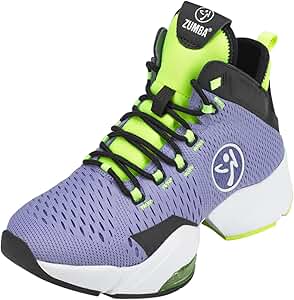 ZUMBA Women's Air Funk Stomp Sneakers, Mid-Top Dance