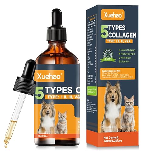 Premium Collagen for Cats– 5 Types of Grass-Fed Collagen，Support for