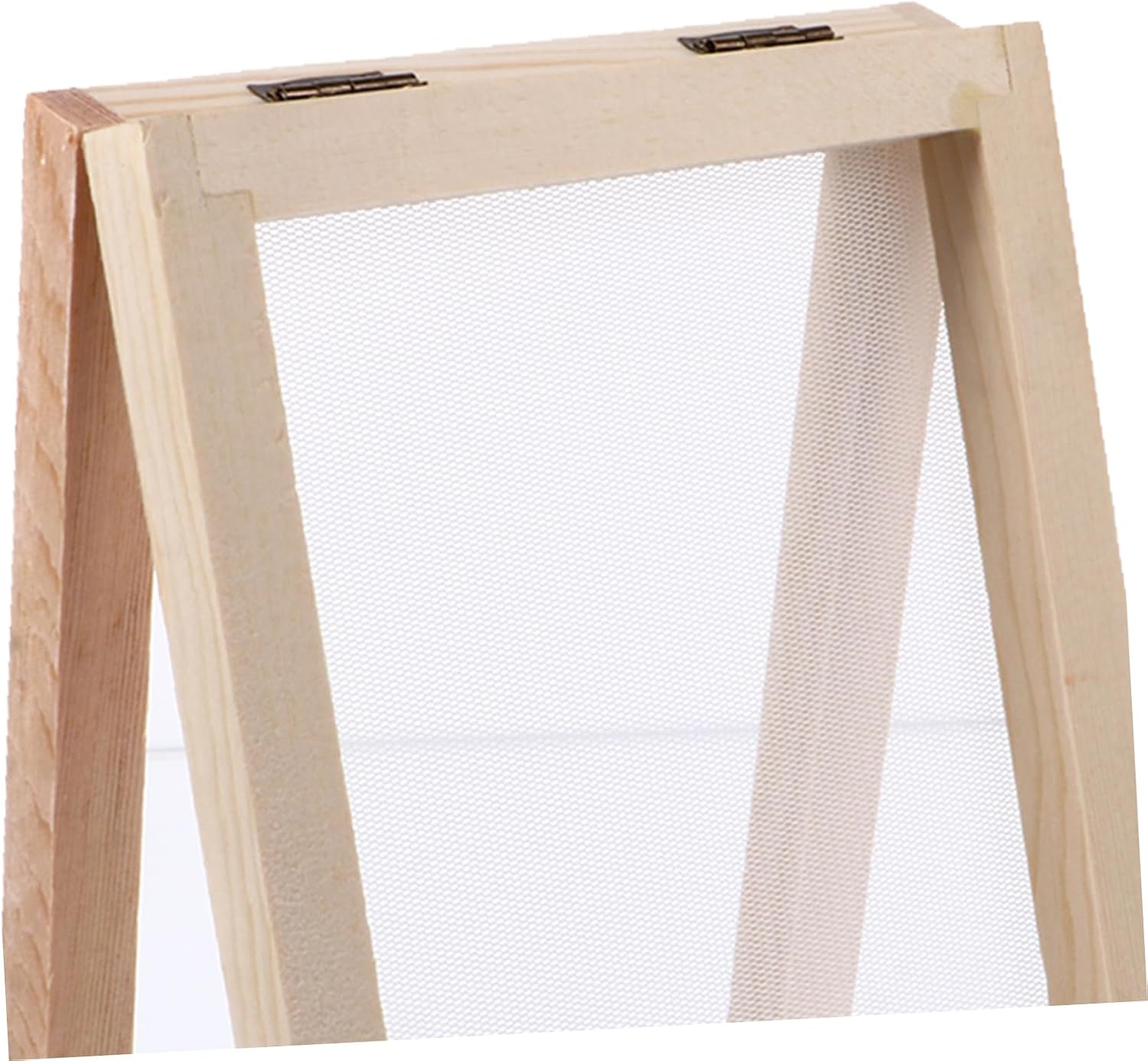 PLAFOPE Wooden Paper Making Mould Frame DIY Craft Tool for Beige Papermaking Screen Sturdy Design for Educational Fun and Environmental Awareness