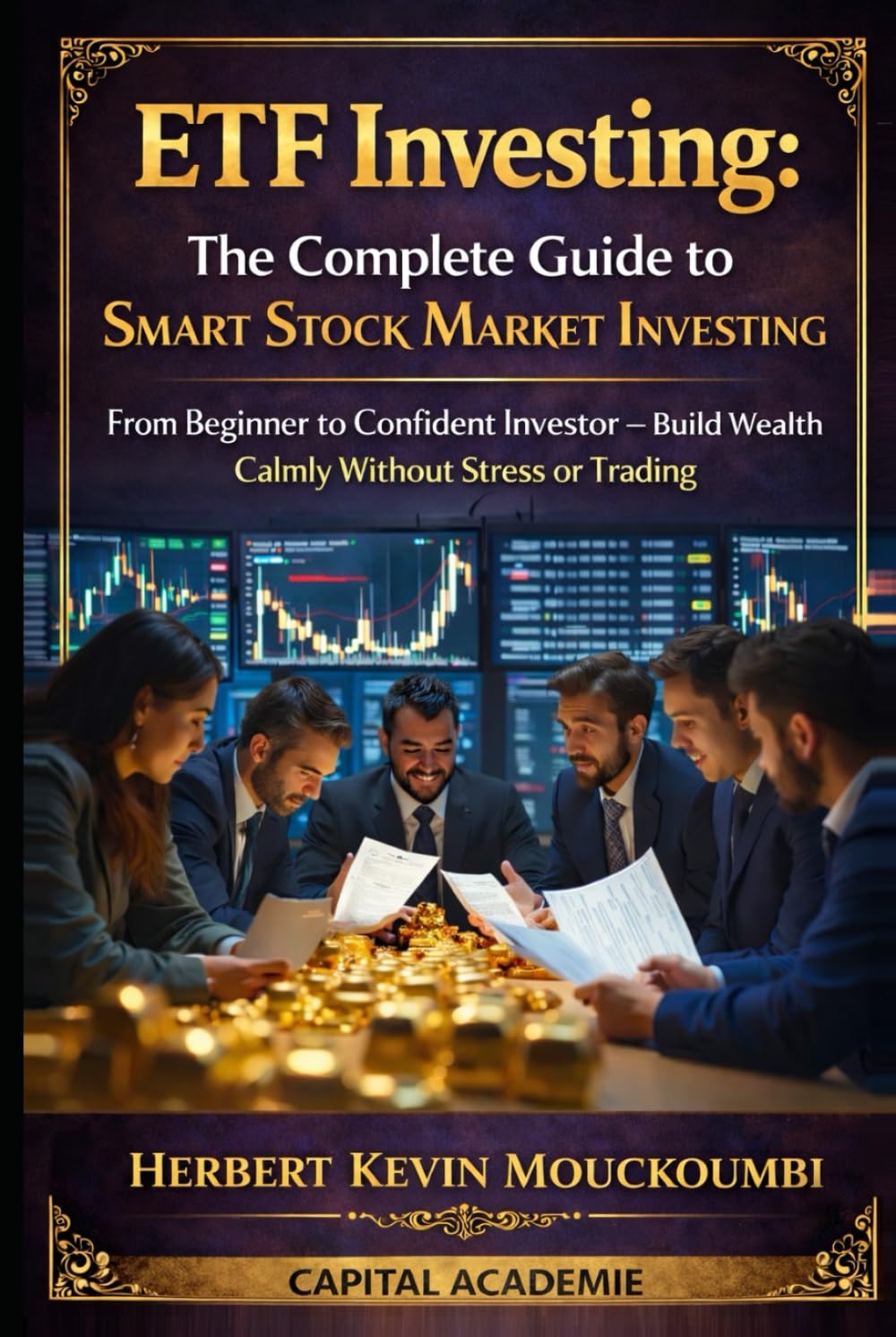 ETF Investing: The Complete Guide to Smart Stock Market Investing: From Beginner to Confident Investor — Build Wealth Calmly Without Stress or Trading ... in the S&P 500, Nasdaq, and Leveraged ETFs)