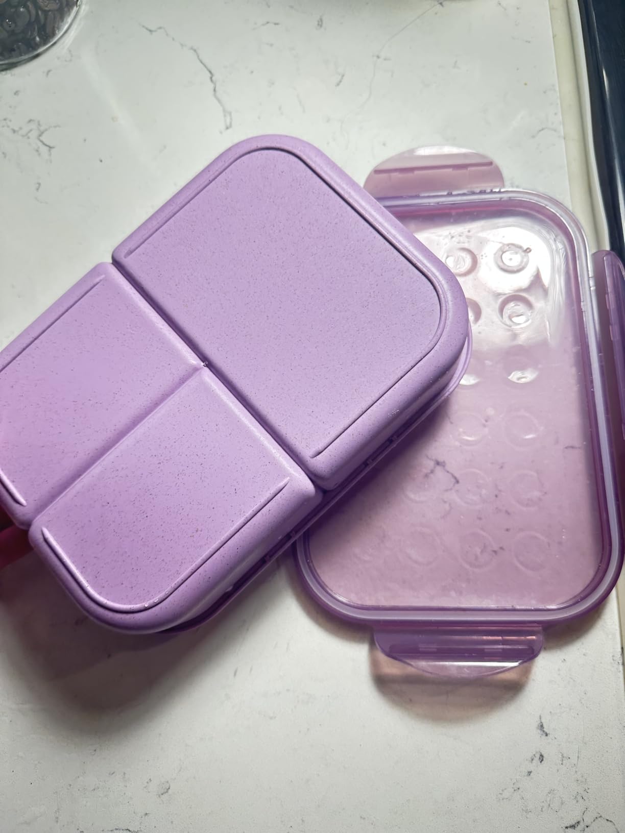 MISS BIG Bento-Box Für Kinder – 3 Fächer, Auslaufsicher, 1150 Ml, BPA-frei (Grün)