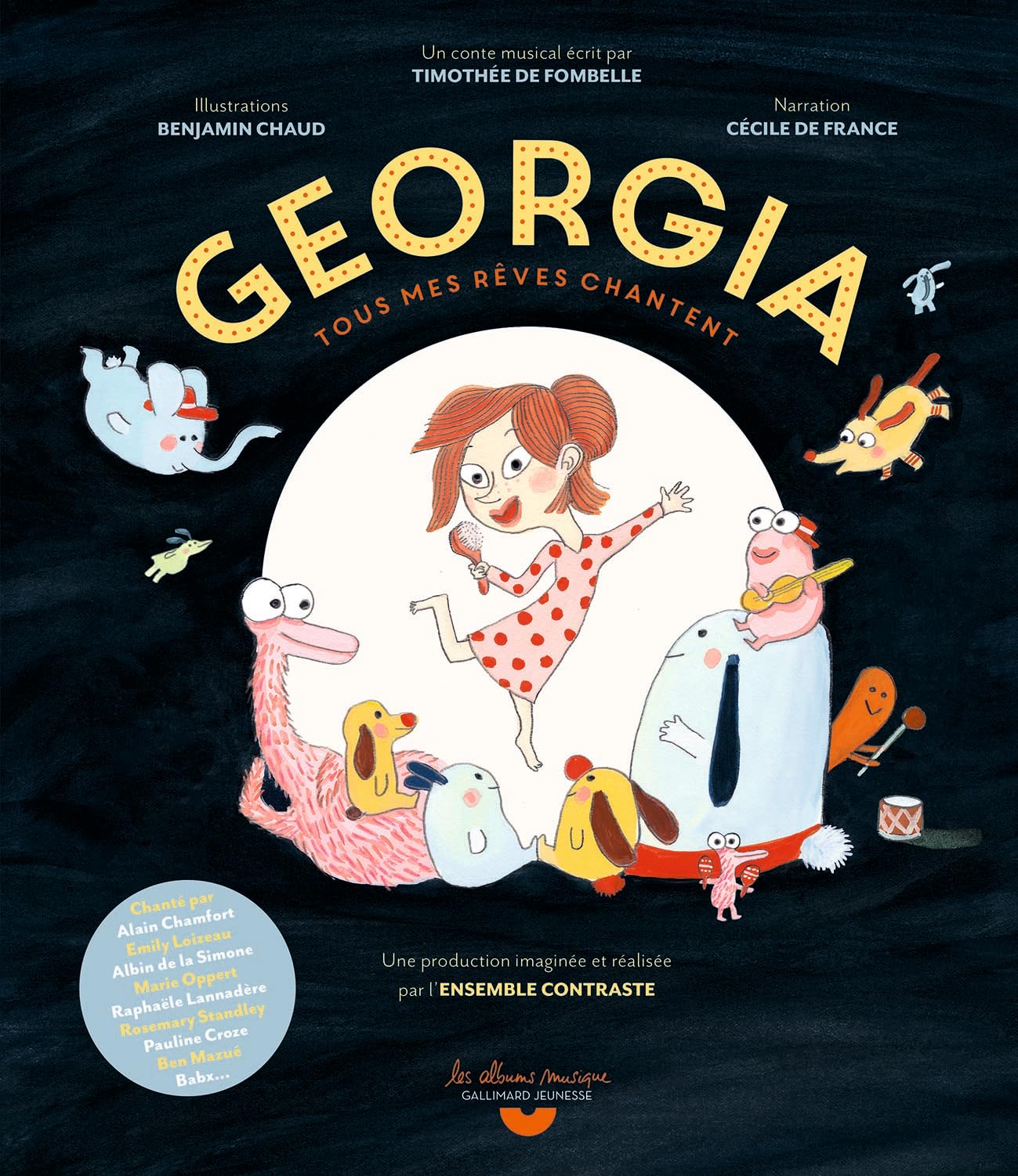 Georgia: Tous mes rêves chantent - Livre-CD avec QR code