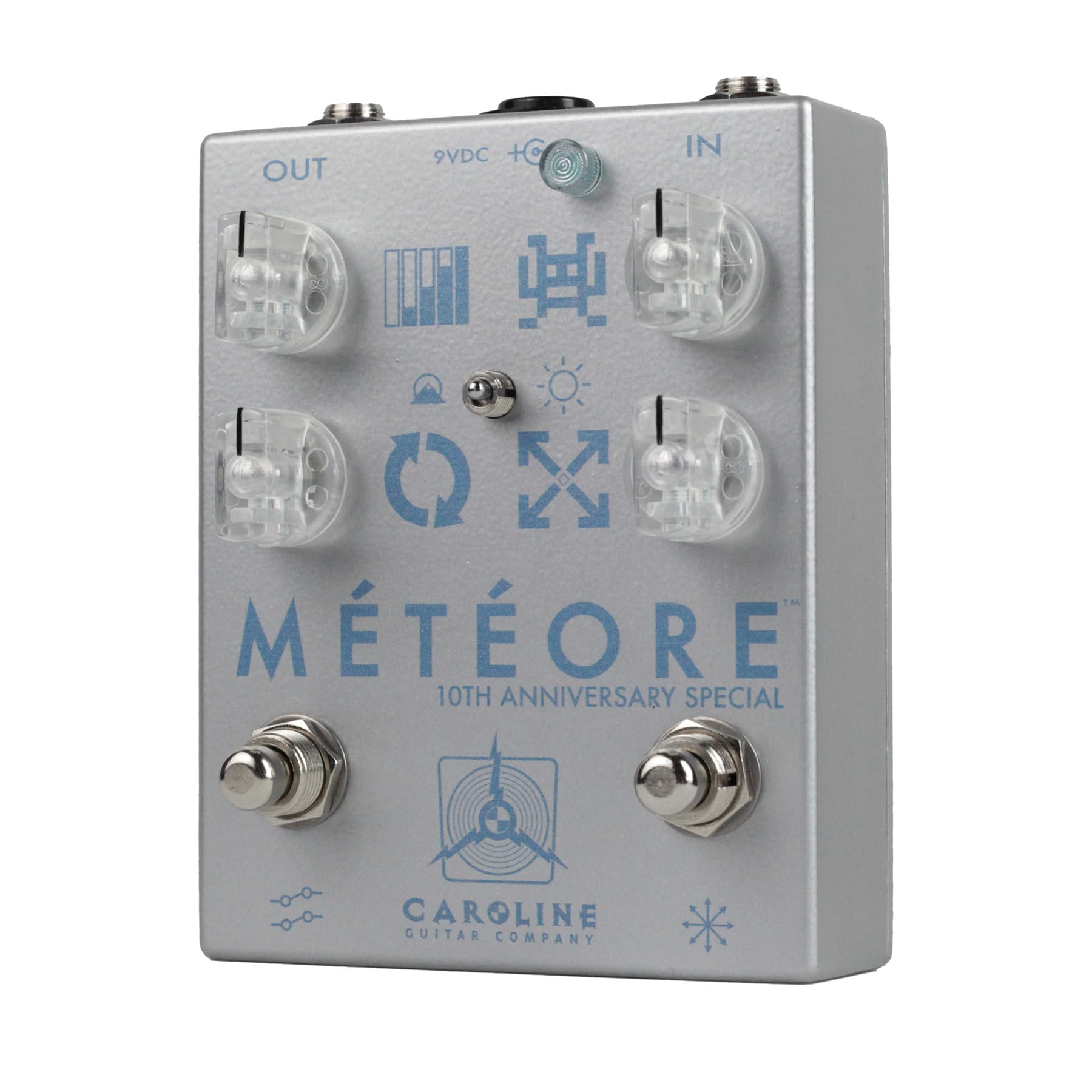Amazon.com: Caroline Guitar Météore Reverb Guitar Pedal - 10th
