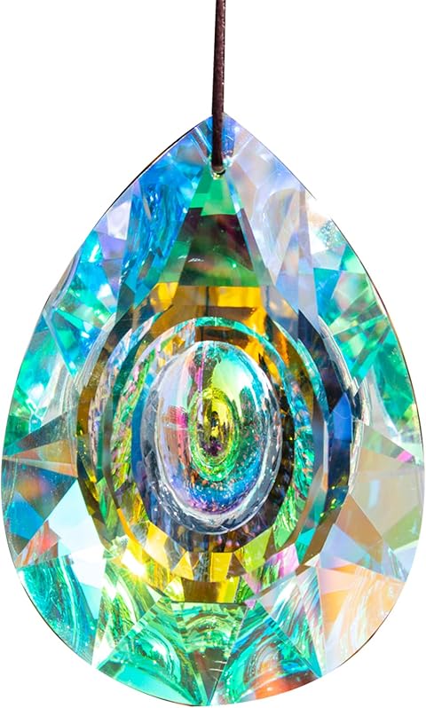 89mm/3.5in Hanging Chandelier Crystals Prism for Window Suncatchers Rainbow