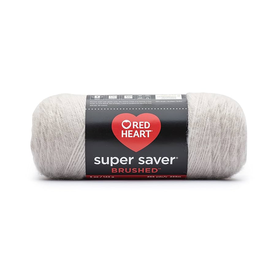 Amazon.com: Red Heart Soft Mink Super Saver Brushed Yarn