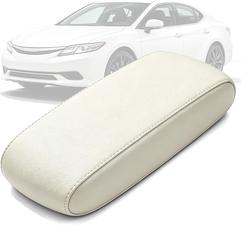 Capa para Apoio de Braço do Console Central Honda Civic 2012 a 2015 AOMSAZTO – Bege
