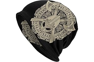 Viking Apparel for Men: Norse Rune Skull Cap