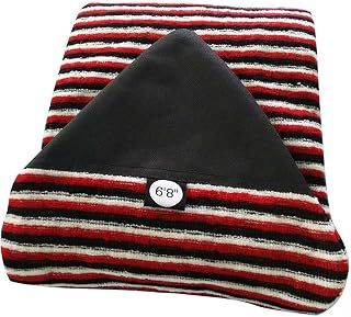 Surfing Protective Bag Surf Board Sock Surfing Stretch Sock Cover Surfing Accessories (Color : 6ft8 Red)