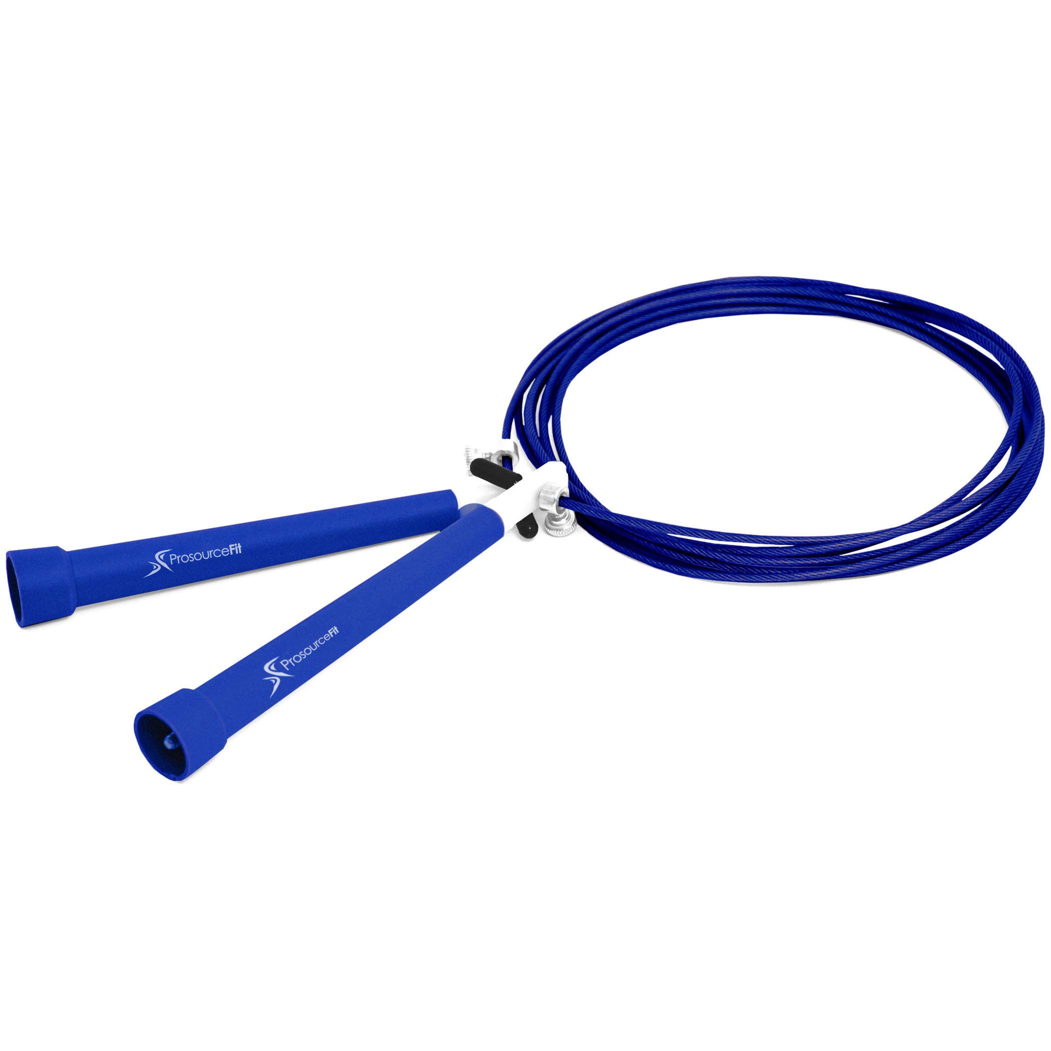 ProsourceFit Speed Jump Rope 10’ Adjustable Length, Super Fast Turning for Cardio, Boxing