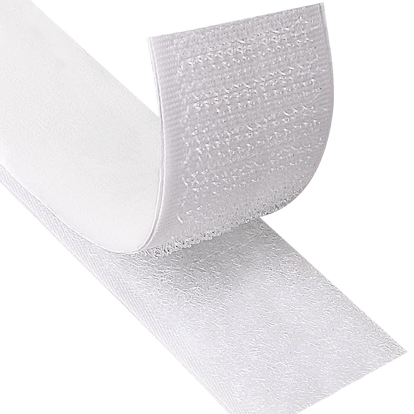 Blooven Autoadesivo Nastro Adesivo 3 Metri 30 mm, Autoadesivo Forte Universale (30 mm x 3 m, Bianco)