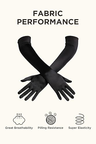 Miniatura 6 de BABEYOND 1920s Flapper Accessories Set Gatsby Costume Accessories 20s Flapper Headband Pearl Necklace Gloves Holder