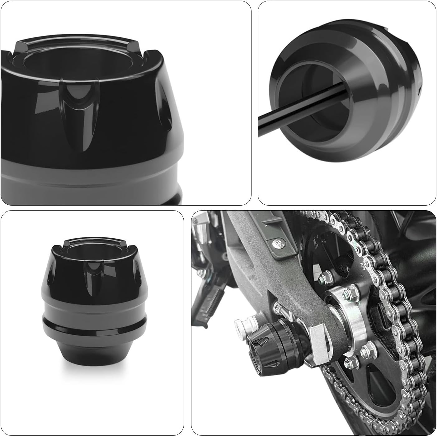 Motorcycle Falling Protection Motorcycle Wheel Falling Protector For TRACER 9GT 900 7GT 700 RearFront Axle Fork Crash Sliders Protector