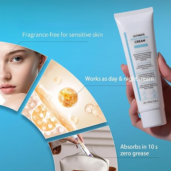 Deep Korean Moisturiser,Youthful Formula Ultimate Moisturizing Cream,Deep Korean Face Moisturiser Anti Wrinkle,Lifting & Firming Face Cream for Dry Skin,Ultimate Moisturizing Cream for Women/Men