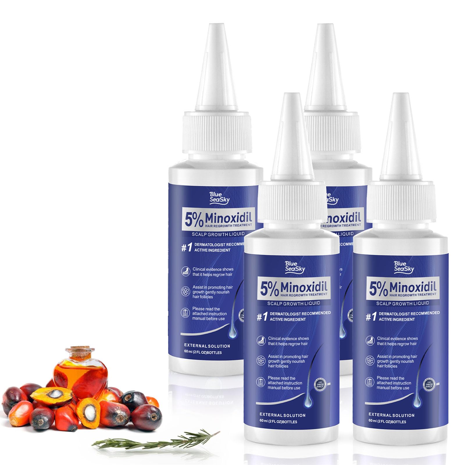5 Minoxidil for Men Dark Blue