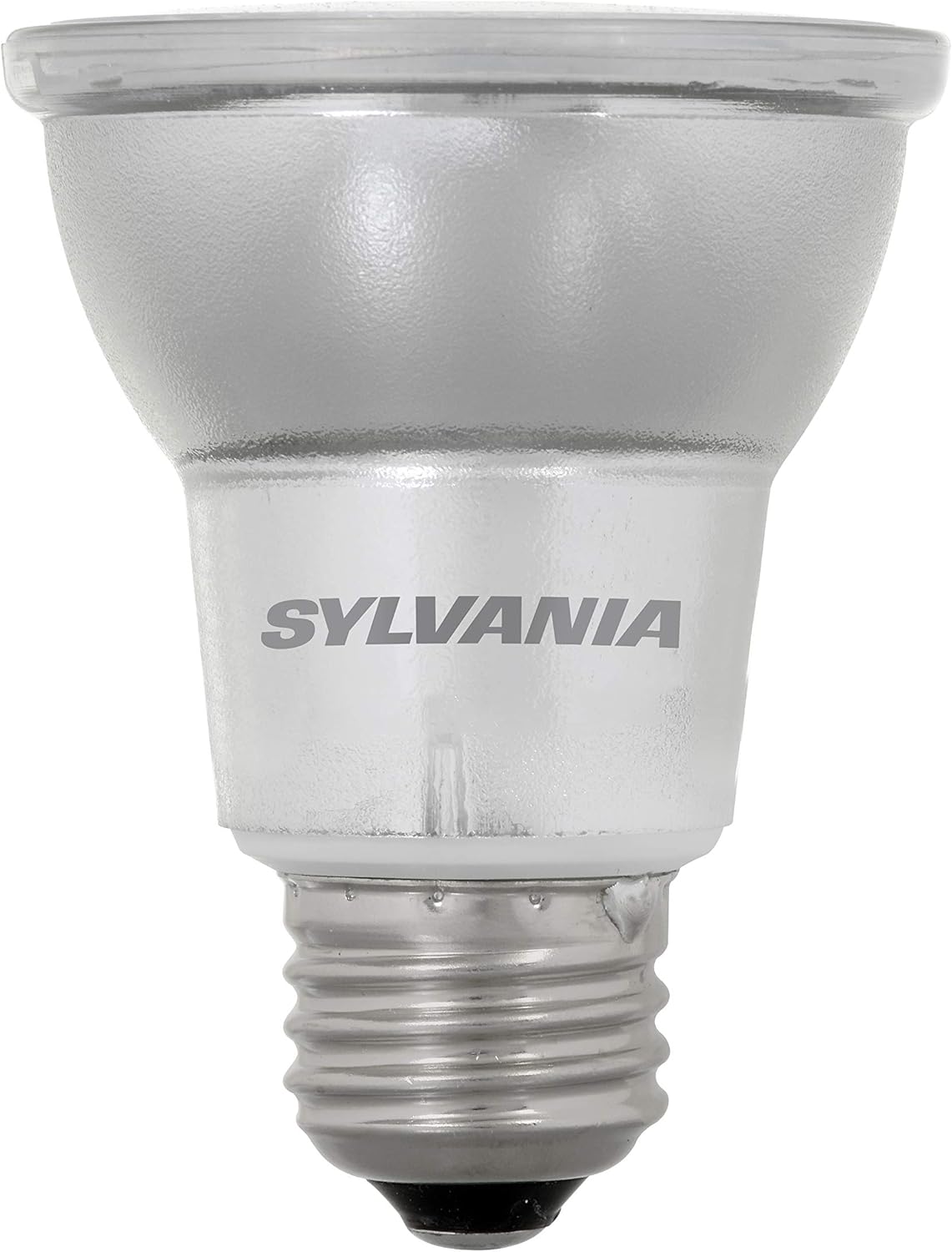 Sylvania LED PAR20 Flood Light Bulb, 50W Equivalent Efficient 7W, 500 Lumen, Medium Base, Dimmable, 3000K, Natural White - 24 Pack (40216)