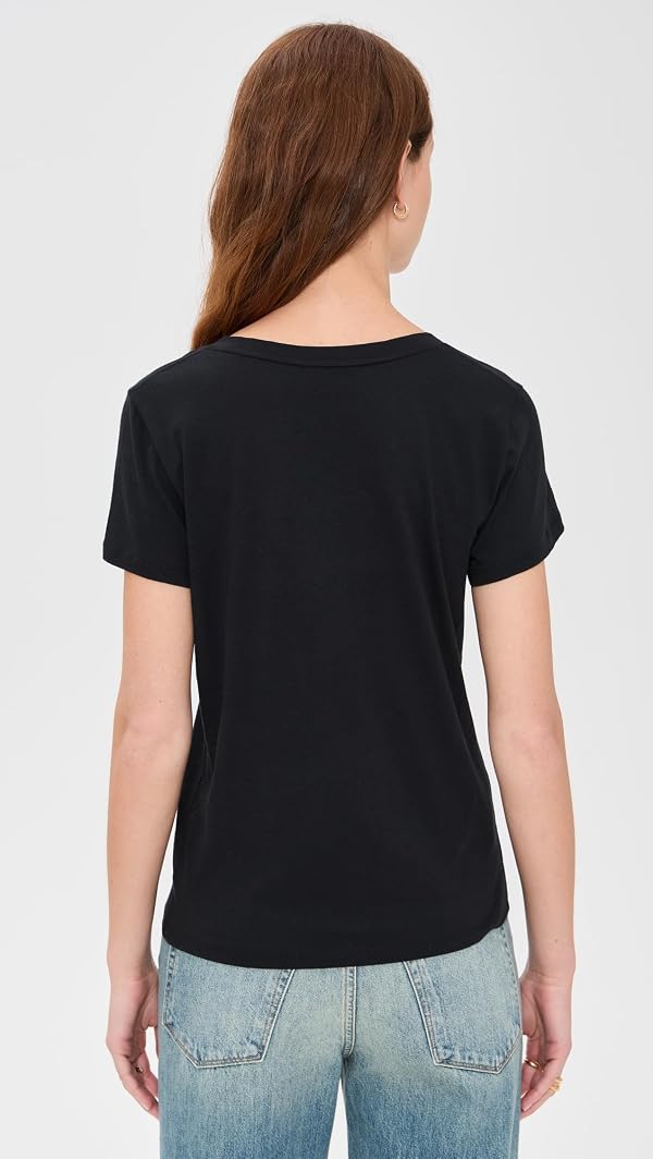 Vince Women's Essential V-Neck, Black, Small by Vince - Used condition - Image 4