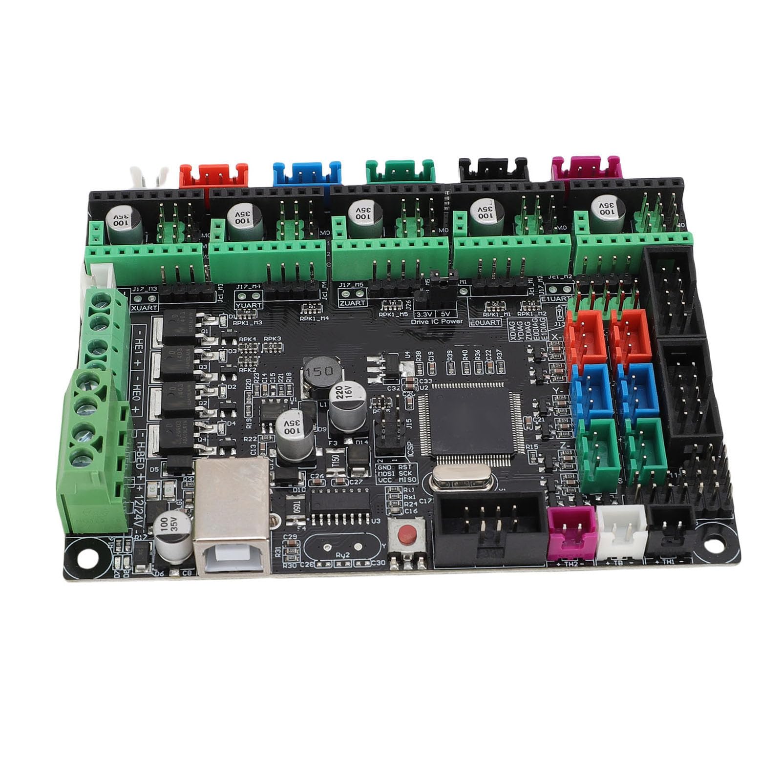 Bewinner 3D-Drucker Controller Board für Marlin, Ramps1.4 Ersatz