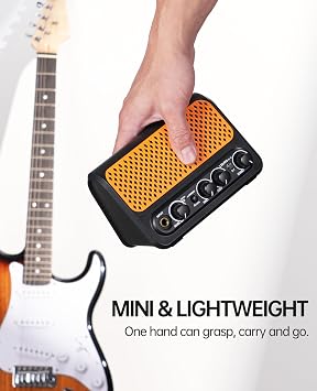LEKATO Mini Electric Guitar Amplifier