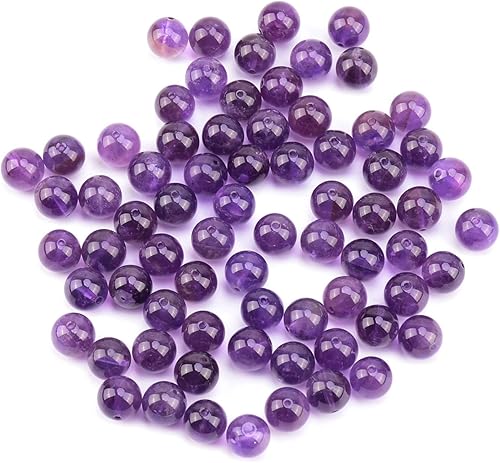 Miniatura 4 de LPBeads Piedras preciosas redondas pulidas naturales con cordón elástico para hacer joyería, creación de pulseras, joyería de bricolaje