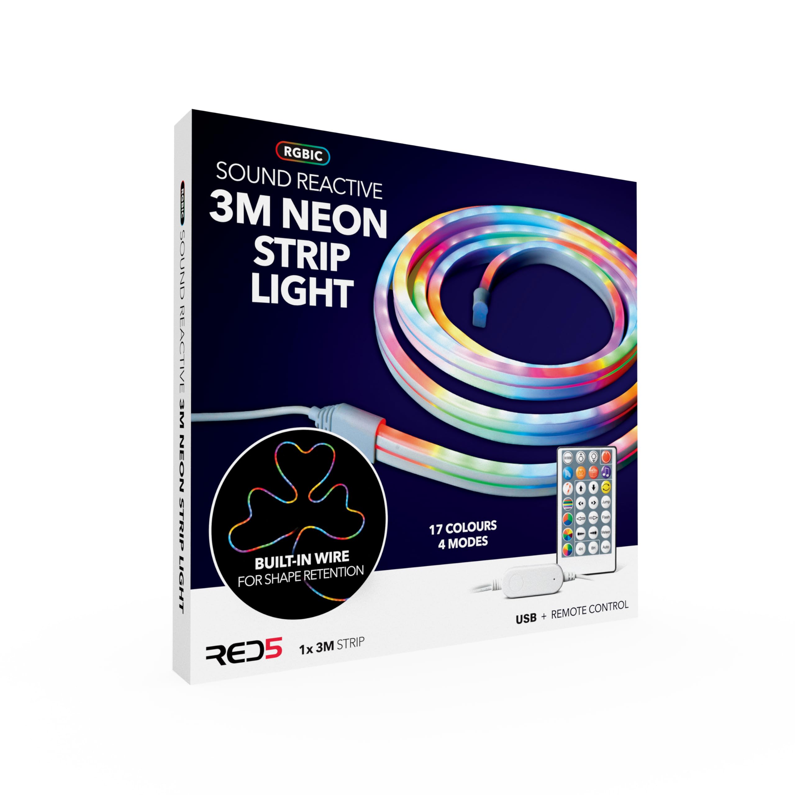Red5 Light 3M Sound Reactive Neon Strip