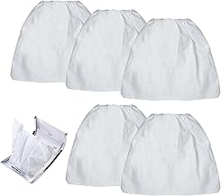 Sacs de Rechange Non-Tissés pour Aspirateur Ongles,Sac Aspirateur Manucure,Sac Aspirateur à Ongles,Sacs de Remplacement pour Aspirateur Ongles,Sac Collecteur de Poussière pour Nail Art,5 Pièces