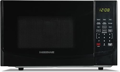 Miniatura 11 de Farberware - Horno microondas de encimera de 2.2 pies cúbicos – 1100 vatios de potencia, configuraciones de cocción automática con sensor Acero