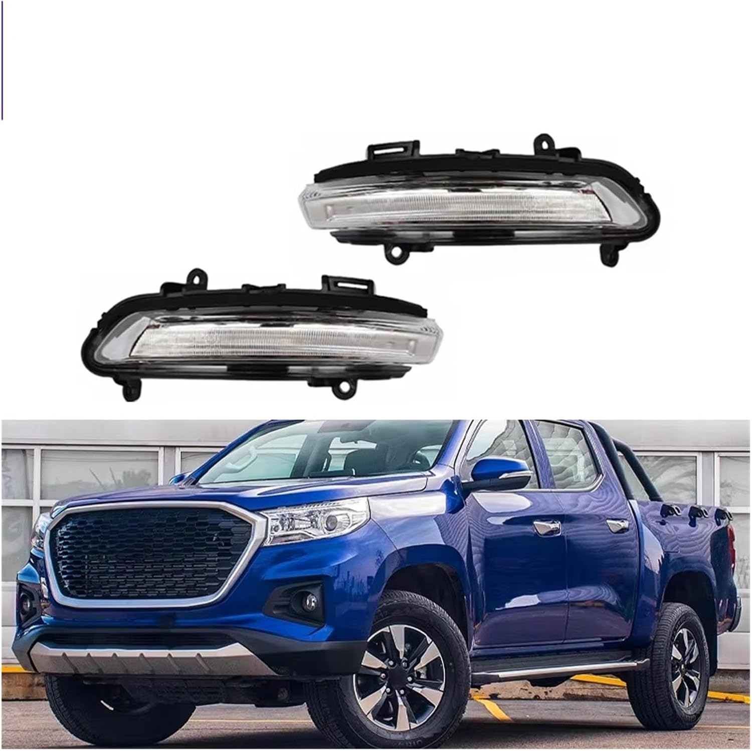 Compatible with Changan Hunter F70 Car Outside Rearview Mirror Indicator Lamp Wing Door Light Side Rear View Mirror Turn Signal Light(Left Side)