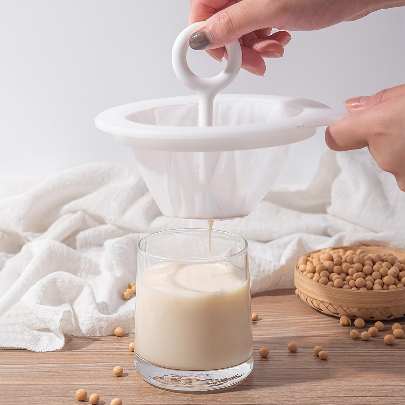 Passoire, Filtre De Cuisine à Double Filtre à Tige Fine, Double, Filtre à Maille