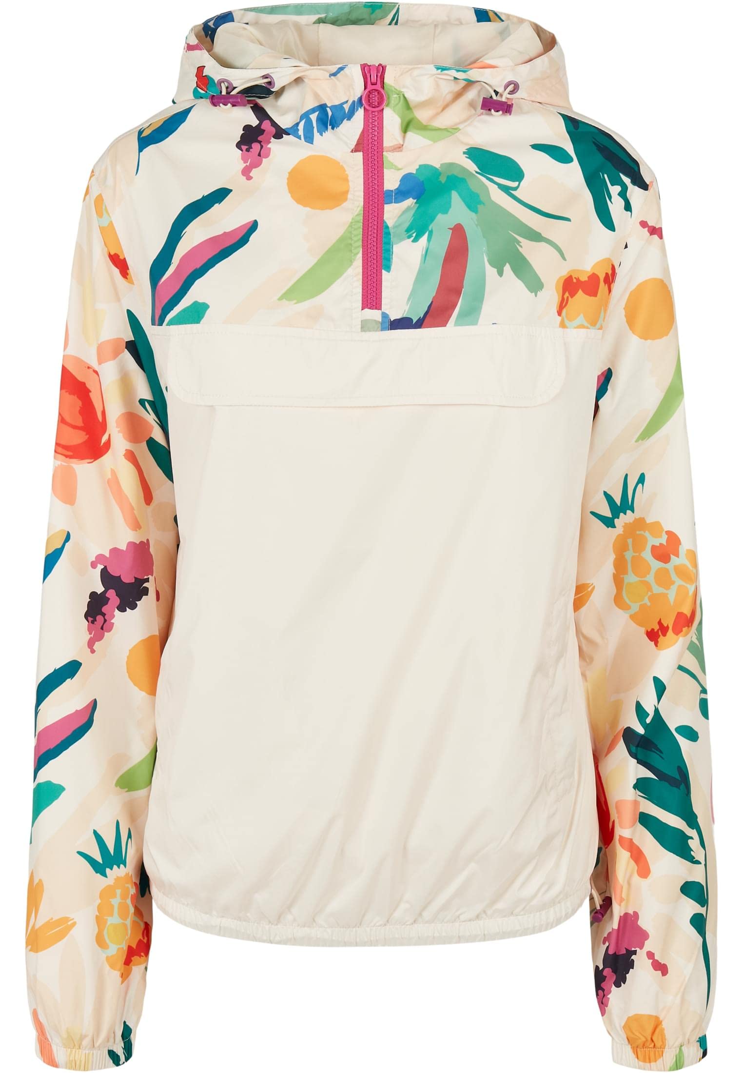 Urban Classics Damen Ladies Mixed Pull Over Jacket