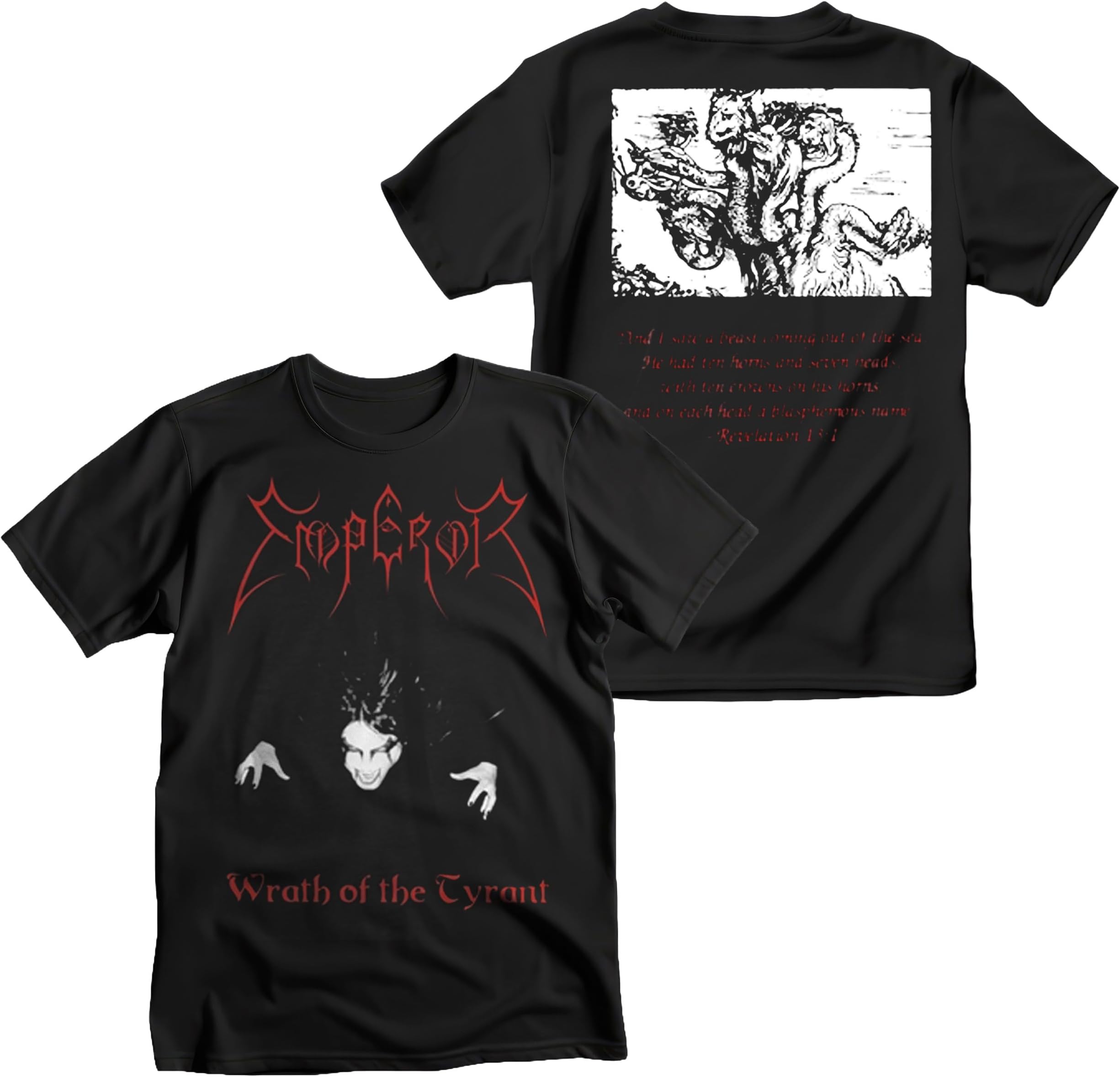 Emperor Men's Wrath of The Tyrant T-Shirt Black | Officially Licensed Merchandise