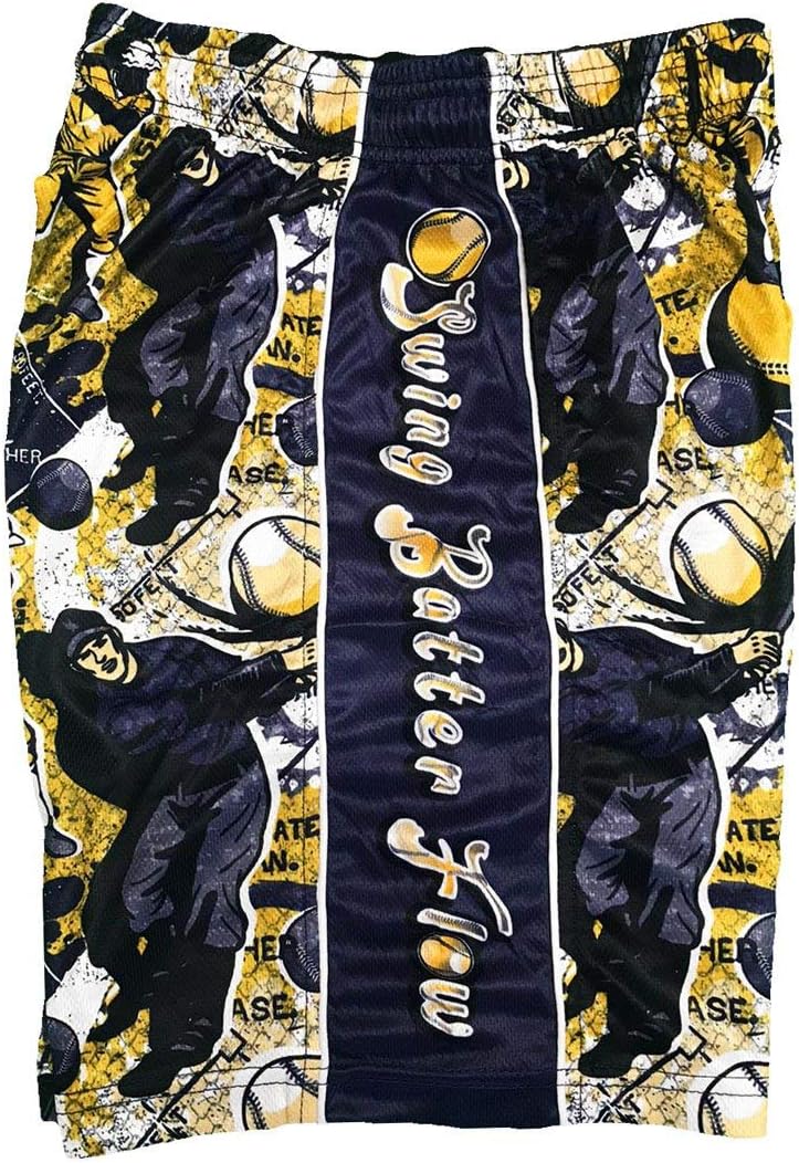 Flow Society Boys' Swing Batter Shorts - Boys Athletic Shorts - Image 2