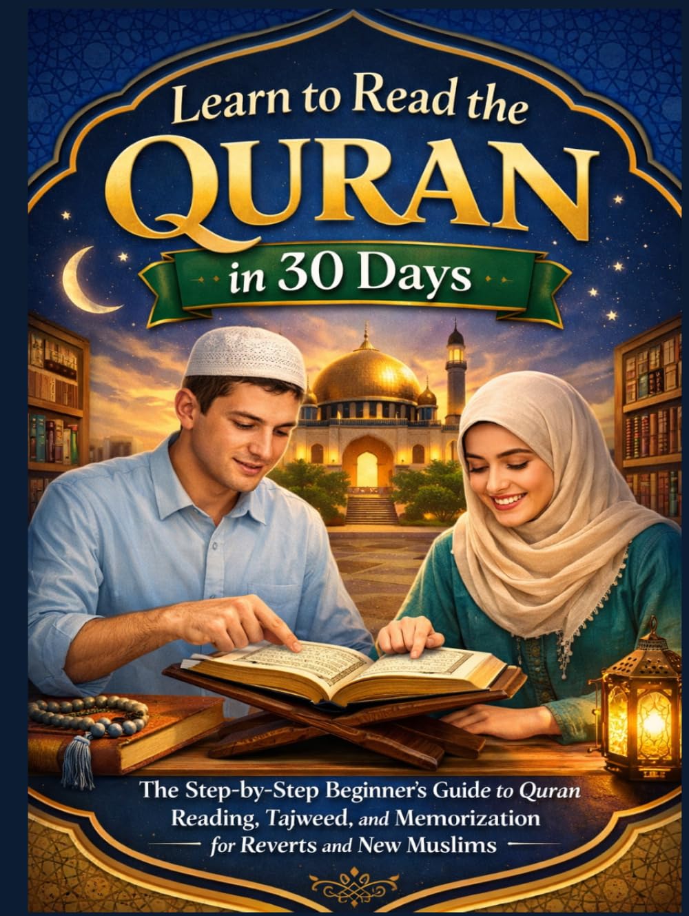 Learn to Read the Quran in 30 Days: The Step-by-Step Beginner’s Guide to Quran Reading, Tajweed, and Memorization for Reverts and New Muslims (The Foundations of Islam Series)