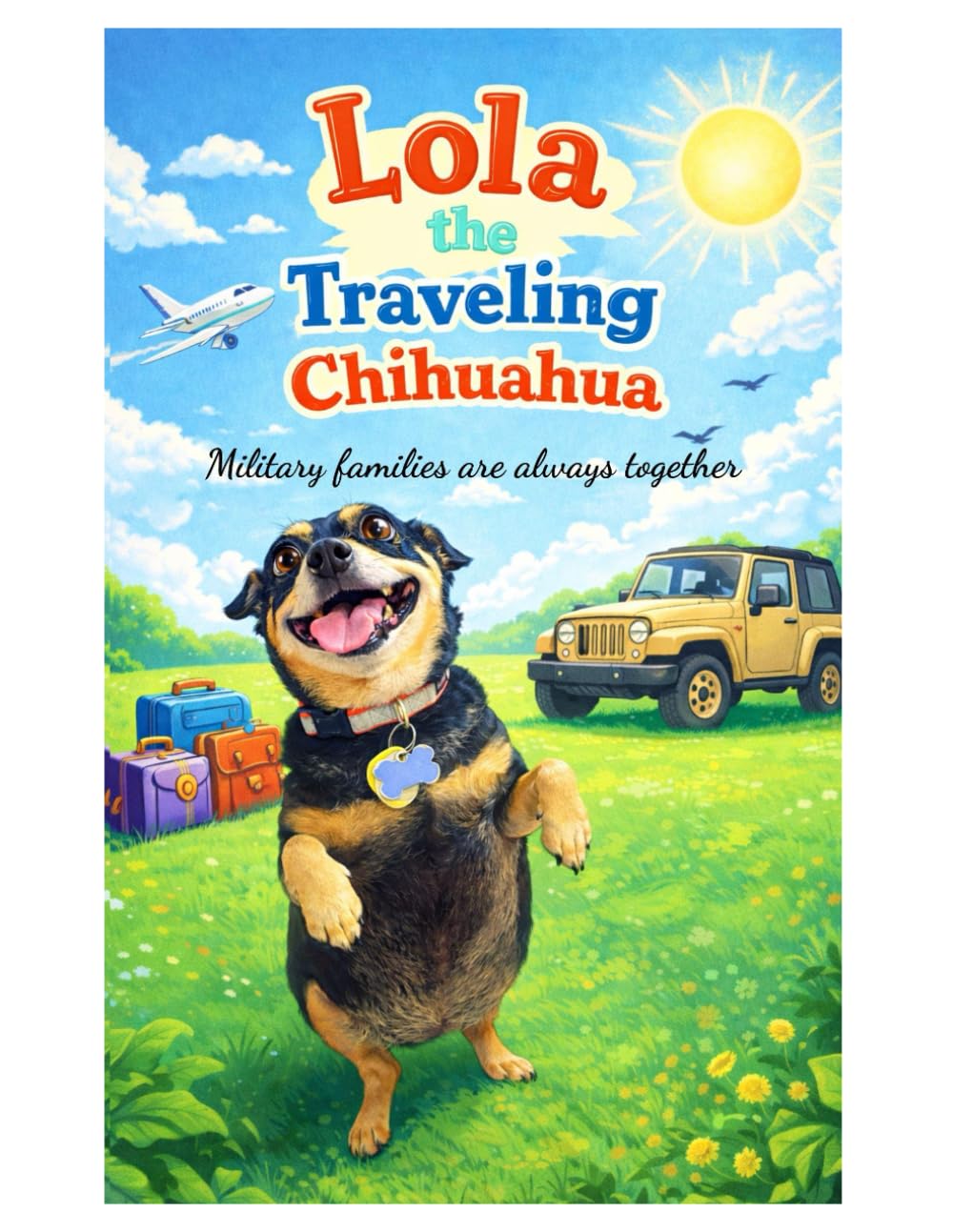 Lola the Traveling Chihuahua Coloring Book 1: Lola the Traveling Chihuahua: Cozy Moments and Big Adventures to Color