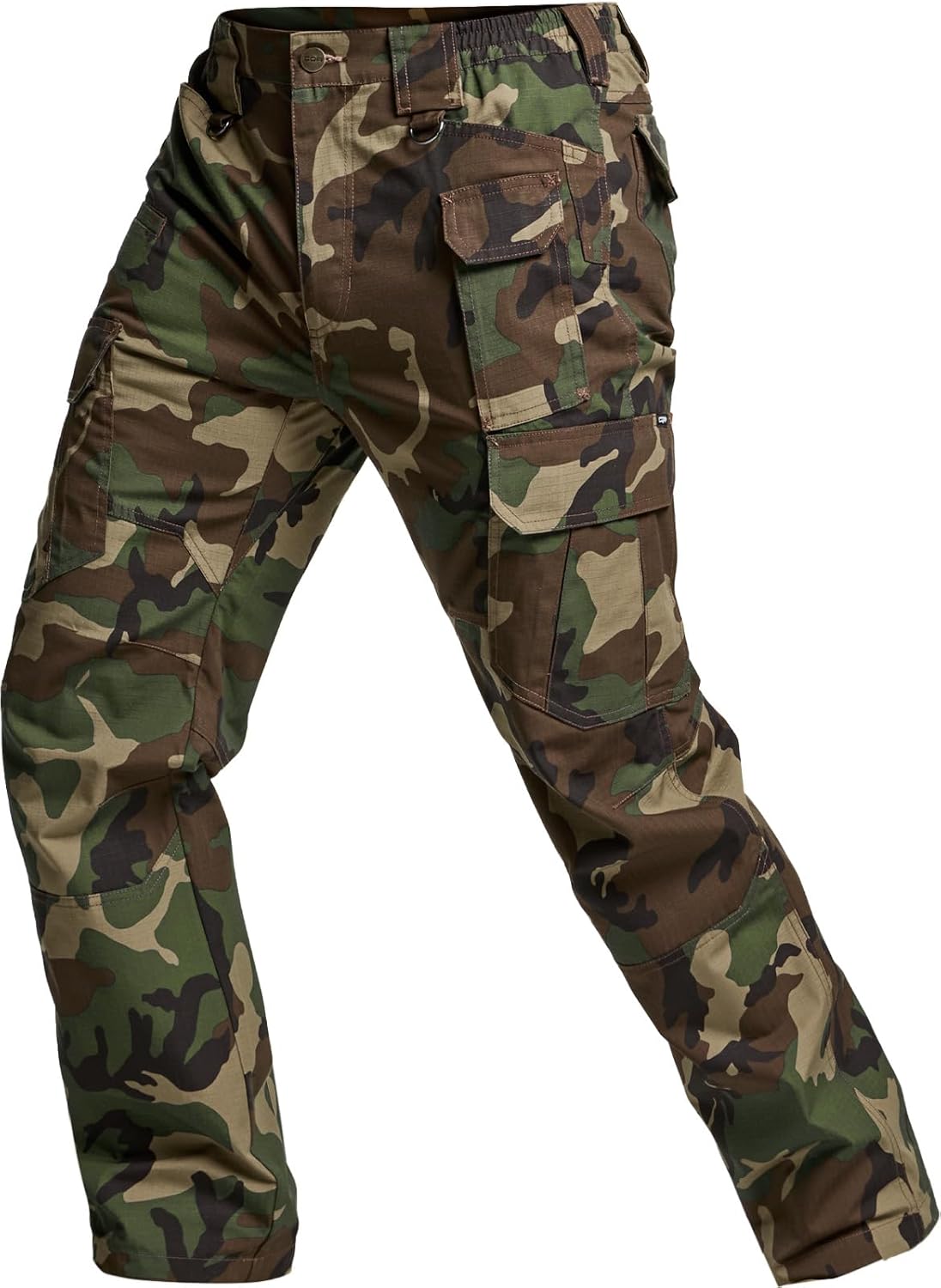 CQR Men's Tactical Pants, Water Resistant Ripstop Cargo Pants, Lightweight EDC Work Hiking Pants, Outdoor Apparel - Image 9