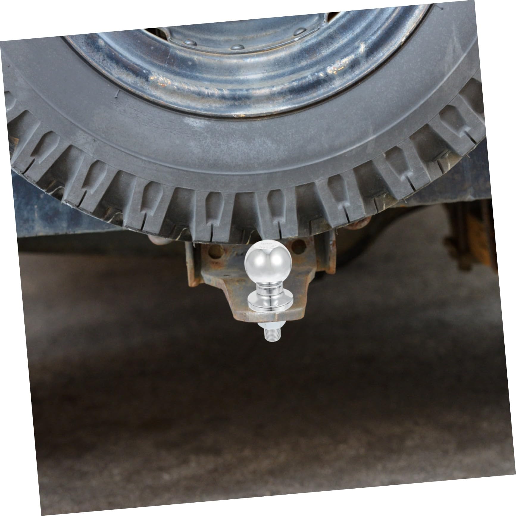 Hemobllo Boule Attelage pour Remorque Boule de Remorquage Standard de Rechange pour Attelage Automobile