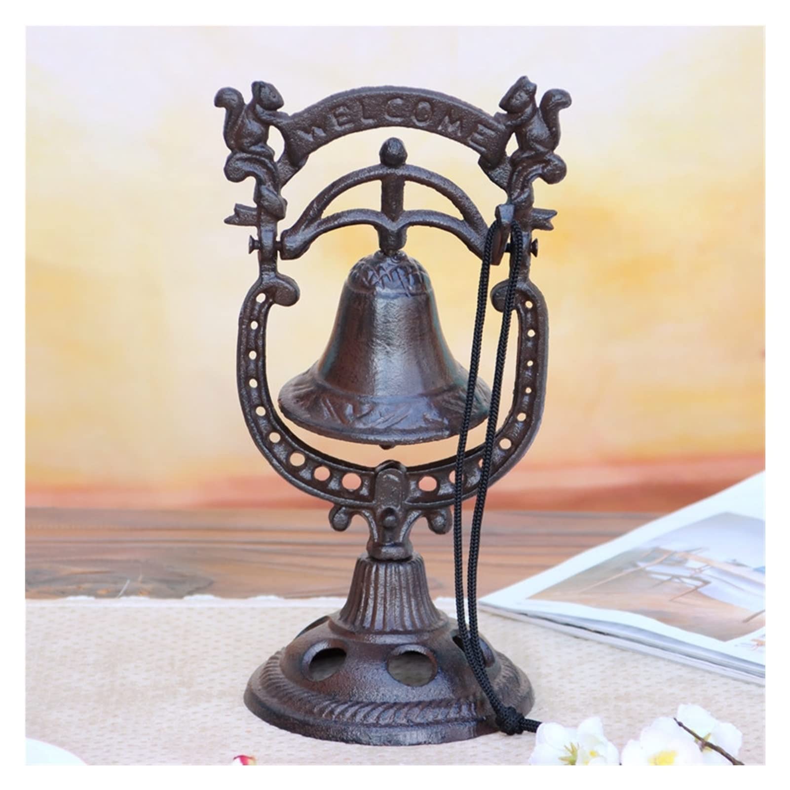 Amazon.com : ZXHStore Cast Iron Bell for Front Door, Vintage
