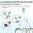 Aoremon Replacement Heads for Philips Sonicare C2 C1-4Pcs Brush Heads Compatible with All Phillips Sonicare Click-on Eltectric Toothbrush Model